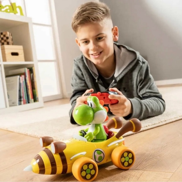 New in box by Carrera Mario Kart Bumble V RC Mario and Yoshi set ready to run! - Picture 7 of 12